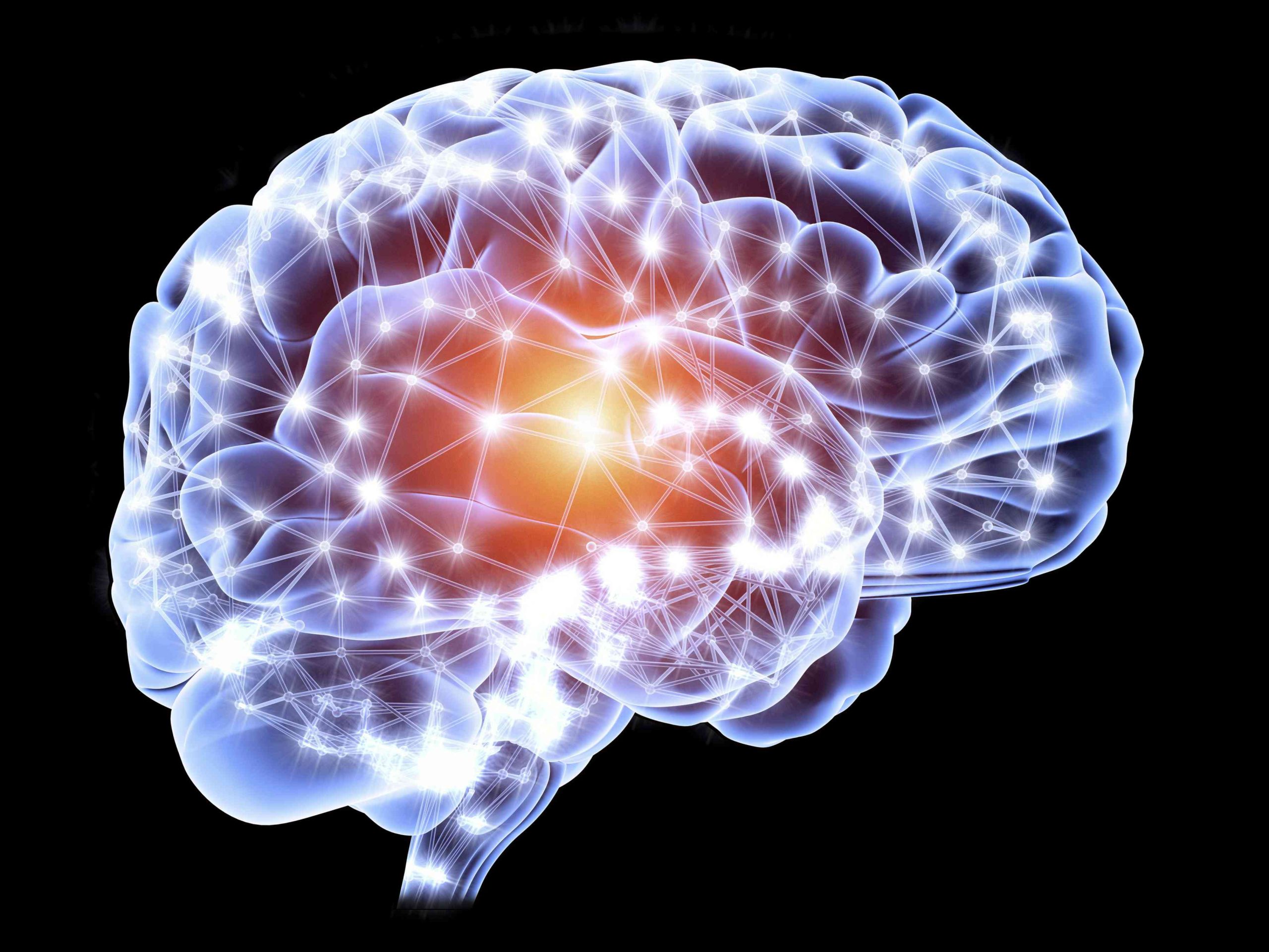 Cerebro con conexiones neuronales representando el cambio cognitivo en adicciones