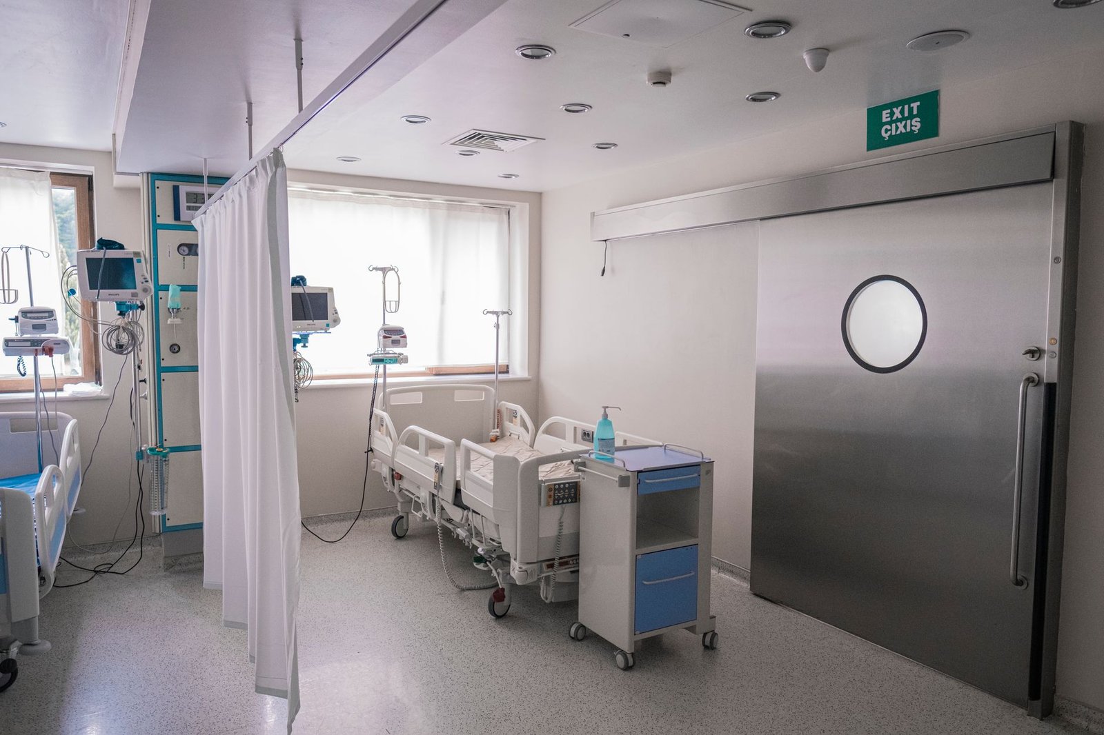 Box de urgencias hospitalarias donde se atienden cuadros de hipotensión grave